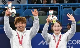 [포토] 휠체어컬링 값진 은메달 ‘백혜진-이용석’