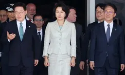 ‘김민석 오고 정청래 빠진’ 이 대통령 순방 배웅…8월 전당대회 전초전?