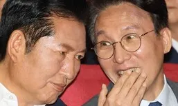 정청래 “김민석이 검찰개혁안 5월에 처리 제안? 그런 기억 없다”