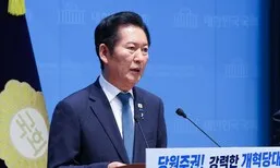 정청래 “대표직 이용해 대선 출마 안 해…대선 승리 기획자 될 것”