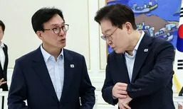 이 대통령 “다른 점 찾으면 원수, 같은 점 찾으면 형제”…여 지도부와 만찬