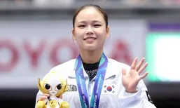 “아빠의 길을 같이 가서 좋아요”…8년을 견딘 여서정의 기쁨
