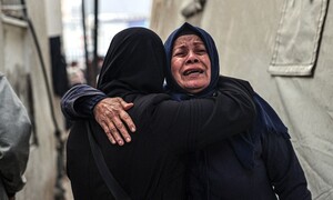 가자지구 사상자, 10만 명에 이르렀다
