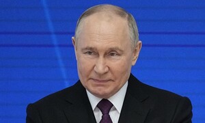 푸틴 “서방, 우크라 파병 땐 핵 충돌” 경고