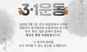 ‘하얼빈 임시정부가 3·1 독립선언’…행안부의 엉터리 홍보물