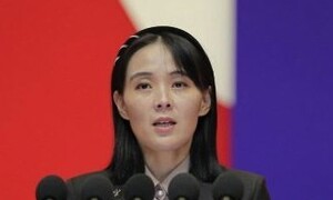 김여정 “일본 수상이 ‘만나자’ 또 전해와”…북-일 수싸움