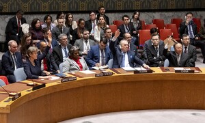 유엔 안보리, 가자전쟁 ‘즉각 휴전’ 촉구 결의안 첫 채택