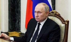 푸틴 “테러 누가 명령했나…‘신나치 우크라 정권’ 연계 가능성”