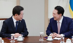 윤-이 회동에…민주 “실망”, 국힘 “소통 물꼬”