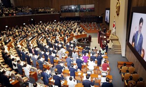 국회 개원식 ‘노쇼’한 첫 대통령