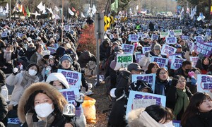 ‘남태령 연대자’들이 바라는 것…‘구조적 윤석열’ 퇴진