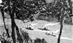 독립군 중대가 타이가 숲으로 탈영했다