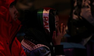 우리가 해초다! 우리가 가자다!… 한국 시민들의 밤샘 외침