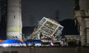 9명 덮친 울산 보일러 타워, 살았던 노동자도 끝내 숨져