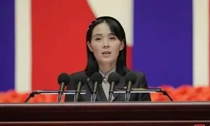김여정, G7 북한 비핵화 성명에 “최악의 재앙적 선택…월권행위 규탄”