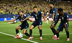 이제야 우승 후보답네…브라질, 전반에만 3골로 아이티 잡고 C조 1위