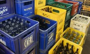 술·음료 ‘일회용 병’ 급증…“유리병 재사용 정책 강화해야”