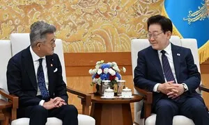 이 대통령, 일한의원연맹단 접견…“가깝고도 더 가까운 나라 되길”