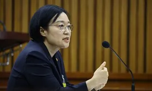 [속보] 국회, 한성숙 총리 임명동의안 가결…국힘 투표 불참