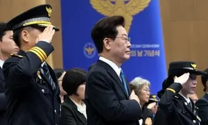 [속보] ‘경찰의 날’ 이 대통령 “국민 불안 커진 현실 무겁게 받아들여야”