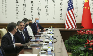 미 국무장관 10개월 만에 중국행…우크라·대만 등 현안 회담