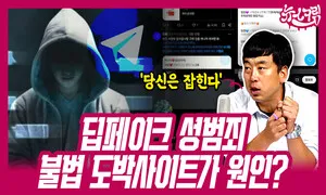 딥페이크 성범죄, 불법 도박사이트가 원인? [뉴스크림]