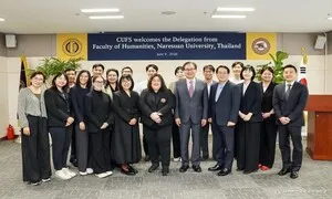 태국 나레수안대학교 인문대학 사절단, 사이버한국외국어대학교 방문… 온라인 기반 교육 협력 방안 논의