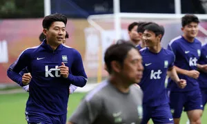 빗줄기 속 훈련 재개 홍명보호…멕시코전 준비 시동