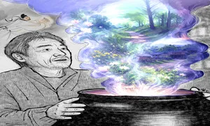 앞 술이 산문이면, 뒤 술은 시(詩)다