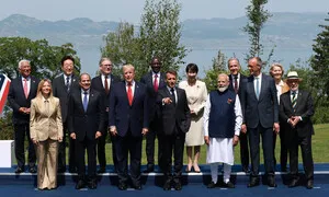 이 대통령, G7서 트럼프에 “북한 문제 피스메이커 역할 해달라”