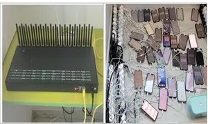 해외 전화를 ‘010'으로…경찰·KT, 불법 중계기 5500대 압수