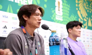 남아공전 앞둔 홍명보 “선발 2∼3명 정도 변화…꼭 승리한다”
