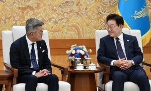 이 대통령, 일한의원연맹단 접견…“가깝고도 더 가까운 나라 되길”