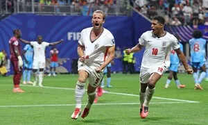 주장 케인의 동점·역전 멀티골…잉글랜드 극적인 역전승 16강행