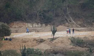 베네수엘라 지진 사망자 3685명…묘지 확장·복구 작업 병행