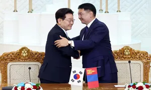 이 대통령, “한국선 몽골이 ‘몽탄’으로 불려… 핵심광물 파트너로”