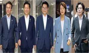 민주 당대표 후보 김민석·고민정·정청래·김보미·송영길 확정