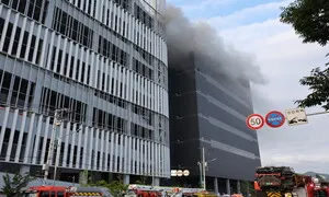 인천 쿠팡 물류센터 화재 장기화…7층으로 번져