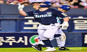 NC 블레인, 리그 데뷔 첫 홈런…LG, 2218일 만에 7연패