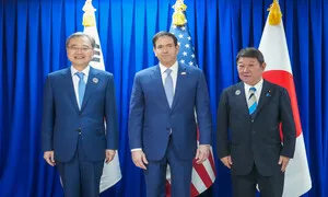 한-미 외교장관 “껄끄러운 문제 풀자”…유학생 비자 제한 재검토 요청도