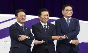 정청래·김민석 여론조사 혼전…‘국민여론’ ‘당지지층’ 엇갈려