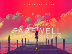 The cover of the album “Farewell to the Souls,” which Yun worked on with other composers and artists to commemorate the victims of the Sewol tragedy