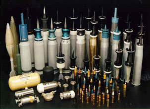 Depleted uranium ammunition