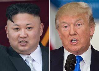 North Korean leader Kim Jong-un and US President Donald Trump (AFP Yonhap News)