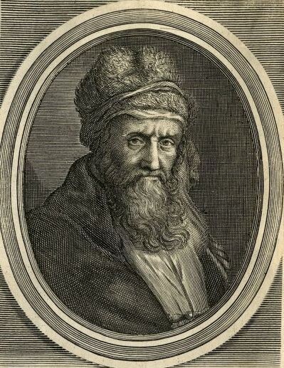디오게네스 라에르티오스의 초상. 위키미디어 코먼스