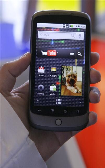  produced by Taiwan’s HTC partnered with Google. 
　

