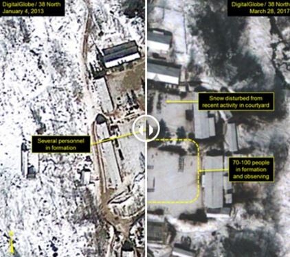 North Korea’s nuclear test site in Punggye Village