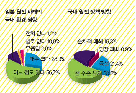 일본 원전 사고의 우리 환경에 대한 영향