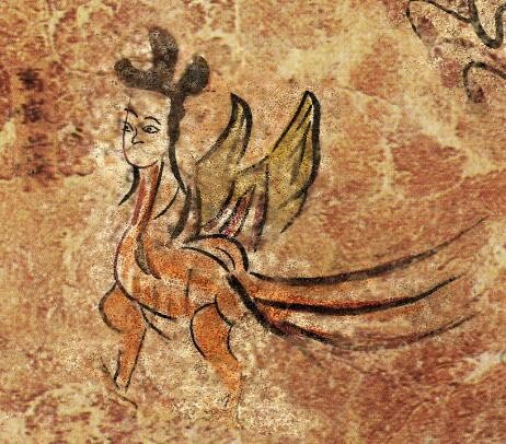  a mythical figure that was depicted in a Goguryeo tomb