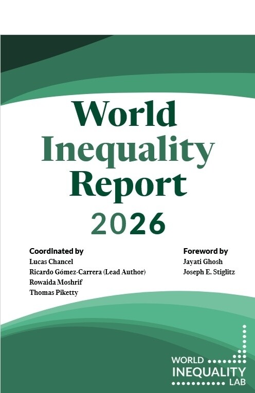 프랑스 파리경제대학(PSE)에 딸린 세계불평등연구소(WIL)가 2025년 12월10일 펴낸 ‘2026 세계불평등보고서’ 표지. WIL 누리집 갈무리